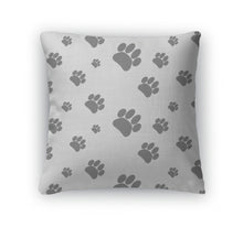 Load image into Gallery viewer, Throw Pillow, Patter Foot Print Dog
