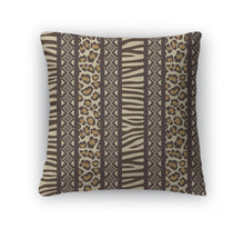 Load image into Gallery viewer, Throw Pillow, African Style With Wild Animal Skin Patterns