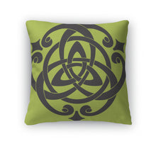 Load image into Gallery viewer, Throw Pillow, Celtic Knot Motif