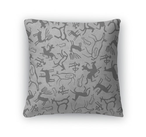 Throw Pillow, Cave Art