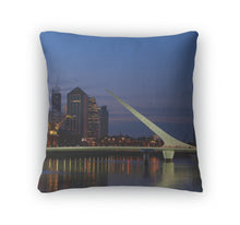Load image into Gallery viewer, Throw Pillow, Buenos Aires Night View