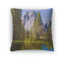 Load image into Gallery viewer, Throw Pillow, Yosemite Merced River And Half Dome In California