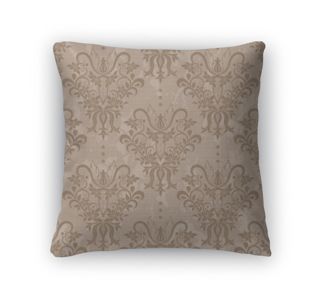 Throw Pillow, Floral Pattern
