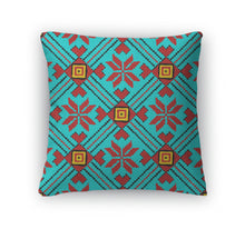 Load image into Gallery viewer, Throw Pillow, Romanian Traditional Art And Folk Art Fashion