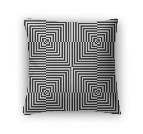 Throw Pillow, Optical Illusion For Hypnotherapy