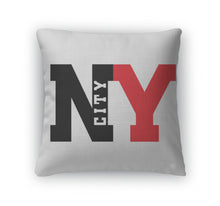 Load image into Gallery viewer, Throw Pillow, T Shirt New York City