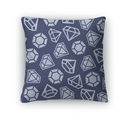 Throw Pillow, Diamond Pattern