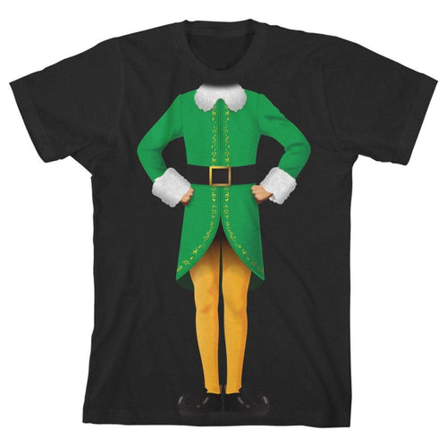 Elf Movie Boys Graphic Tee Boys Buddy the Elf Shirt