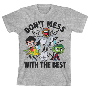 Boys Teen Titans Go Youth TShirt Superhero Clothing