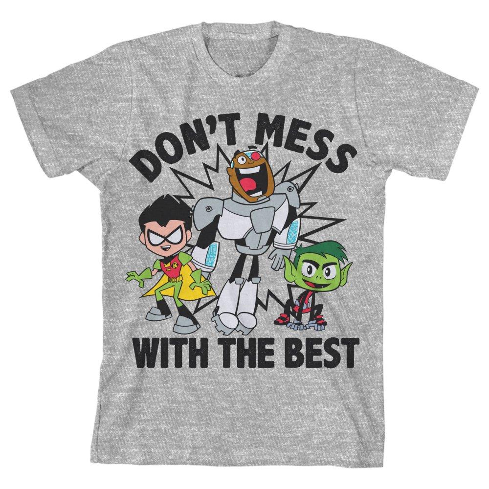 Boys Teen Titans Go Youth TShirt Superhero Clothing