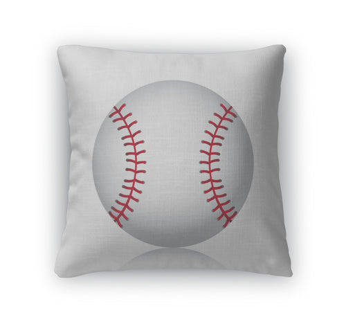 Throw Pillow, Baseball Ball