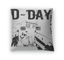 Load image into Gallery viewer, Throw Pillow, Dday
