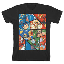 Load image into Gallery viewer, Youth Megaman Shirt Cartoon Apparel Kids Clothing