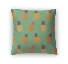 Load image into Gallery viewer, Throw Pillow, Pineapple Pattern