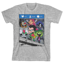 Load image into Gallery viewer, Youth Boys Teen Titans Go Shirt DC Comics Apparel