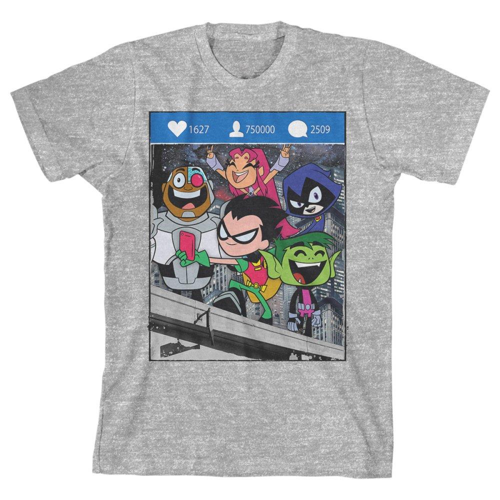 Youth Boys Teen Titans Go Shirt DC Comics Apparel