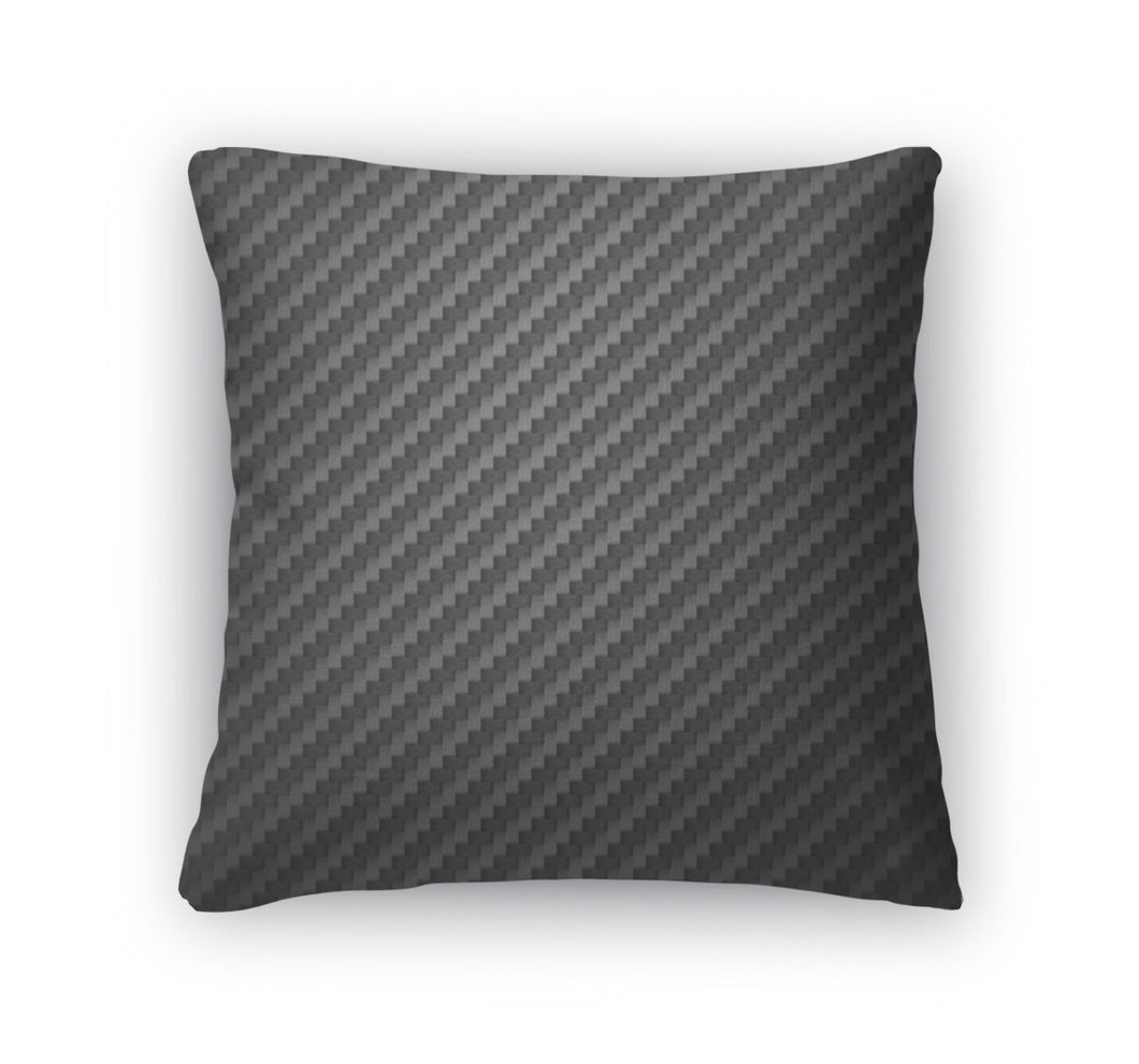 Throw Pillow, Carbon Fiber