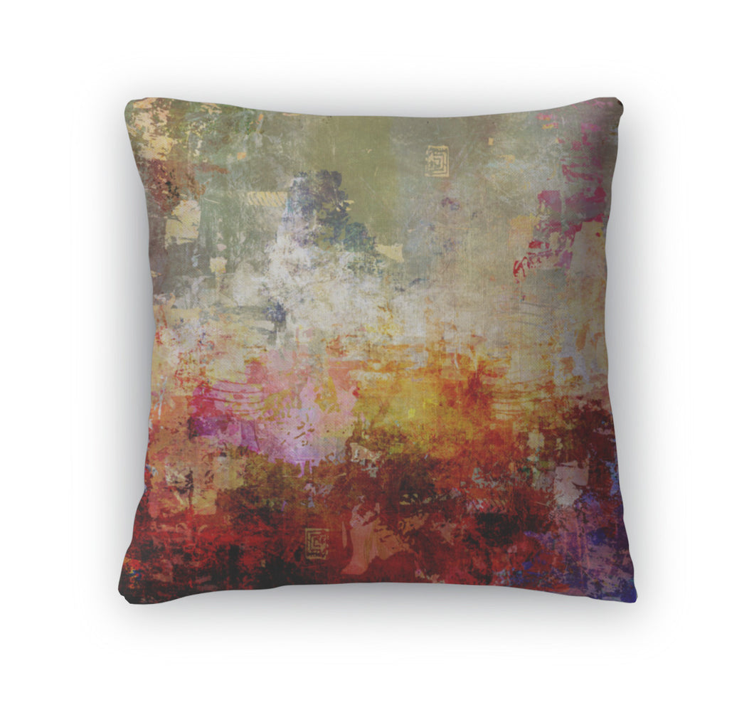 Throw Pillow, Abstract Painting
