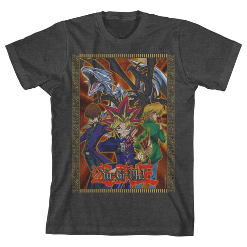 Yu-Gi-Oh Boys Graphic Tee Yu-Gi-Oh Cartoon Clothing