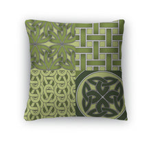 Load image into Gallery viewer, Throw Pillow, Celtic Patterns