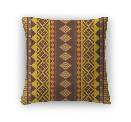 Throw Pillow, African Ornament