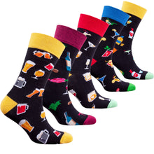 Load image into Gallery viewer, Men&#39;s Cocktail Drinks Socks