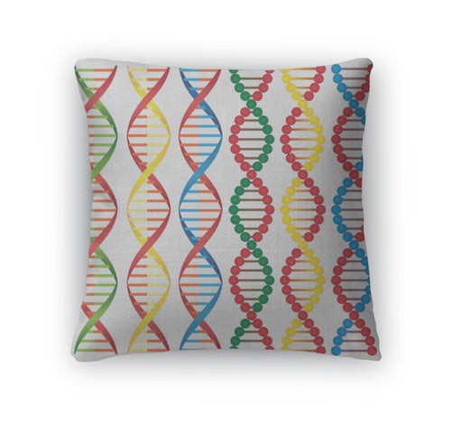Throw Pillow, Molecules Of Dna