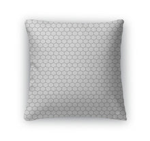 Load image into Gallery viewer, Throw Pillow, Honeycomb Outline