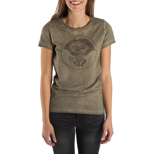Military TShirt Juniors Graphic Tee