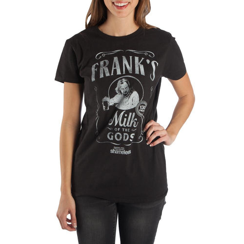 Milk of the Gods Frank Gallagher Shirt Juniors Graphic Tee