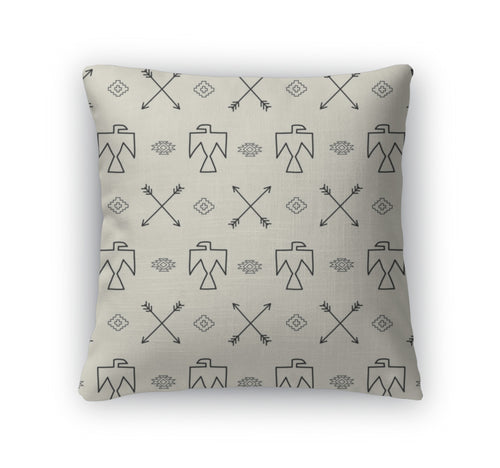 Throw Pillow, Pattern In Native American Style
