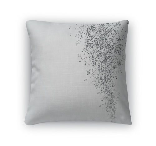 Throw Pillow, Music Notes