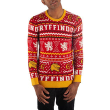 Load image into Gallery viewer, Gryffindor Sweater Harry Potter Sweater Hogwarts Sweater Gryffindor Apparel