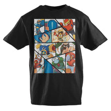 Load image into Gallery viewer, Youth Megaman Shirt Cartoon Apparel Kids Clothing