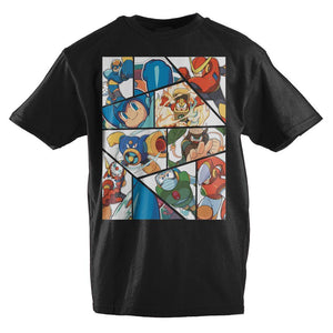 Youth Megaman Shirt Cartoon Apparel Kids Clothing