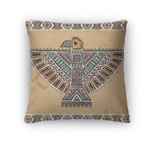 Load image into Gallery viewer, Throw Pillow, Tribal Native American Eagle Symbols