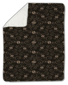Blanket, Coffee pattern