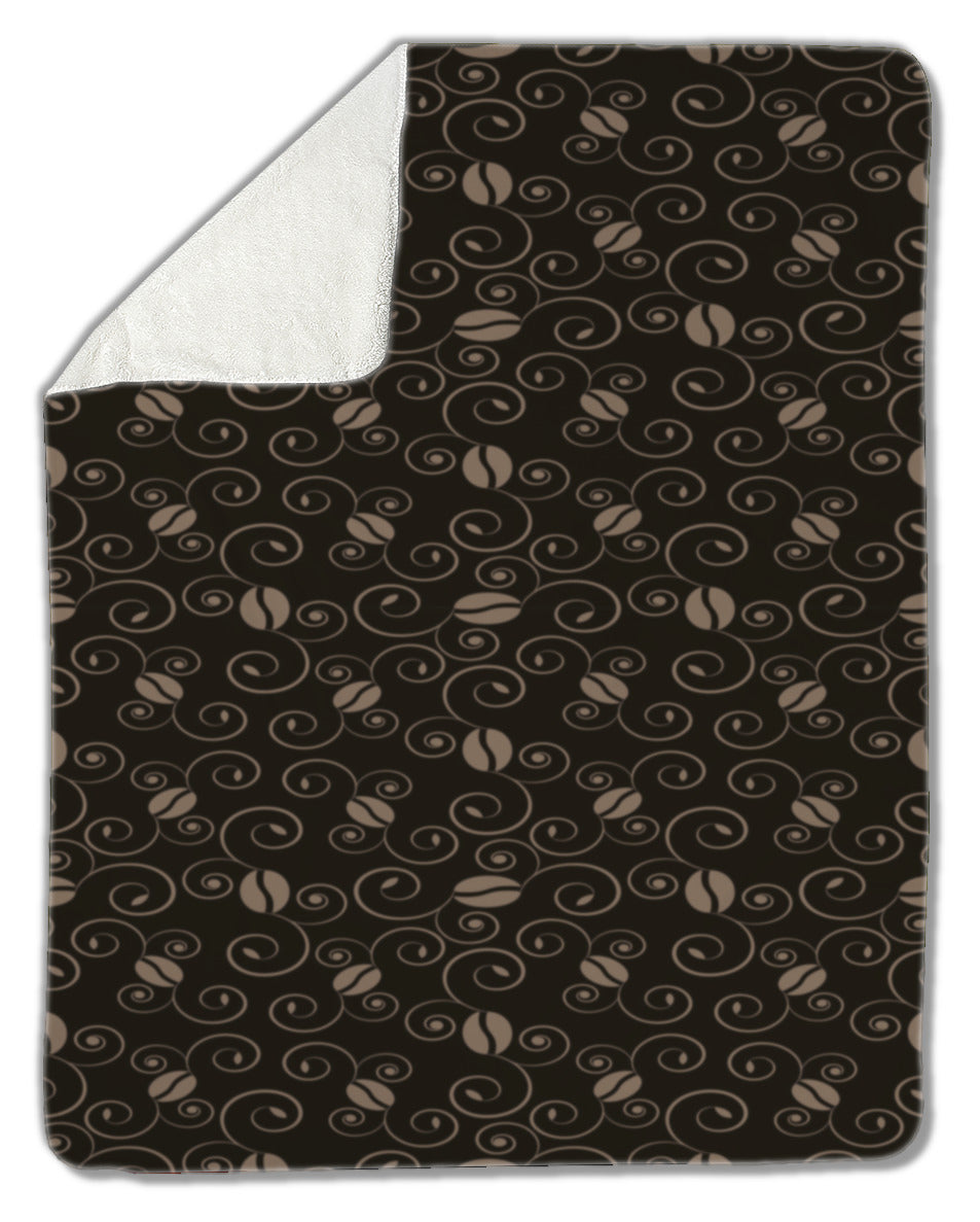 Blanket, Coffee pattern