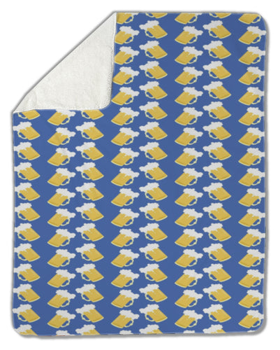 Blanket, Beer mugs