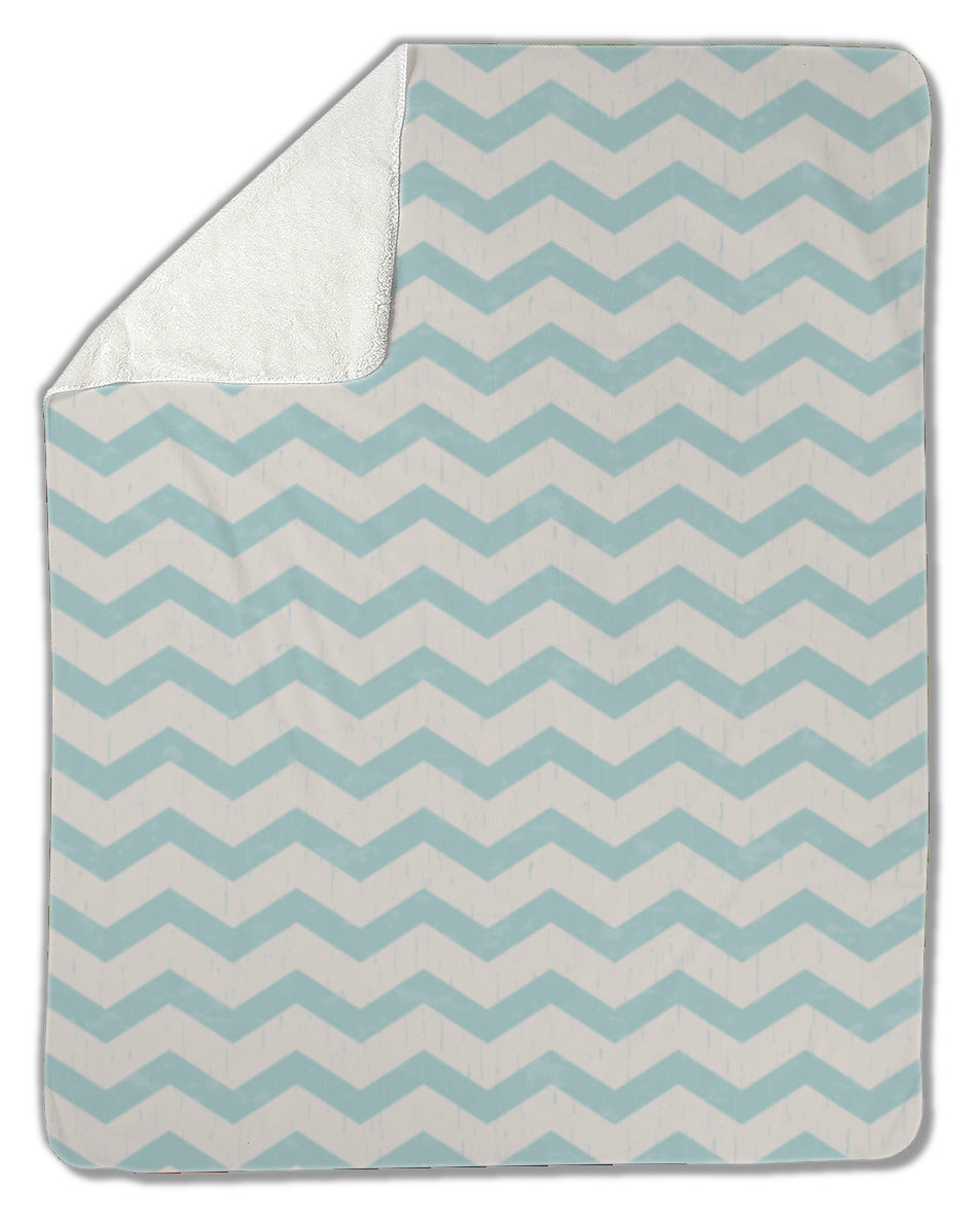 Blanket, Zig zag striped