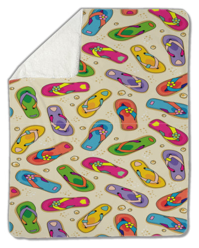 Blanket, Flip-flops pattern