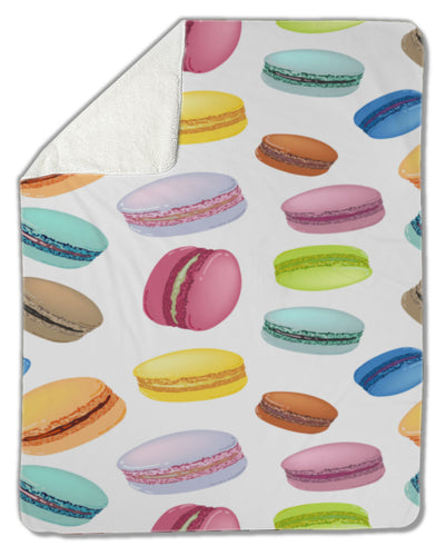 Blanket, Macaroons cookies
