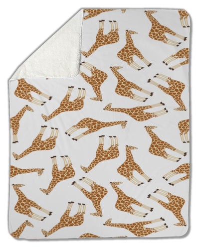 Blanket, Giraffe pattern