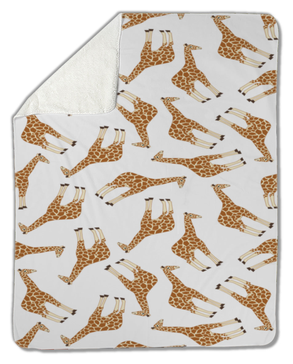 Blanket, Giraffe pattern