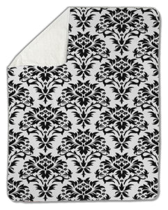 Blanket, Damask pattern