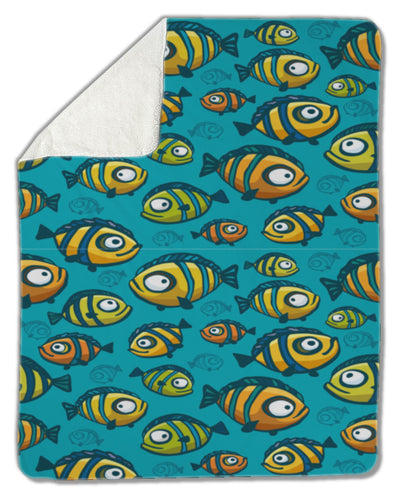 Blanket, Fish pattern