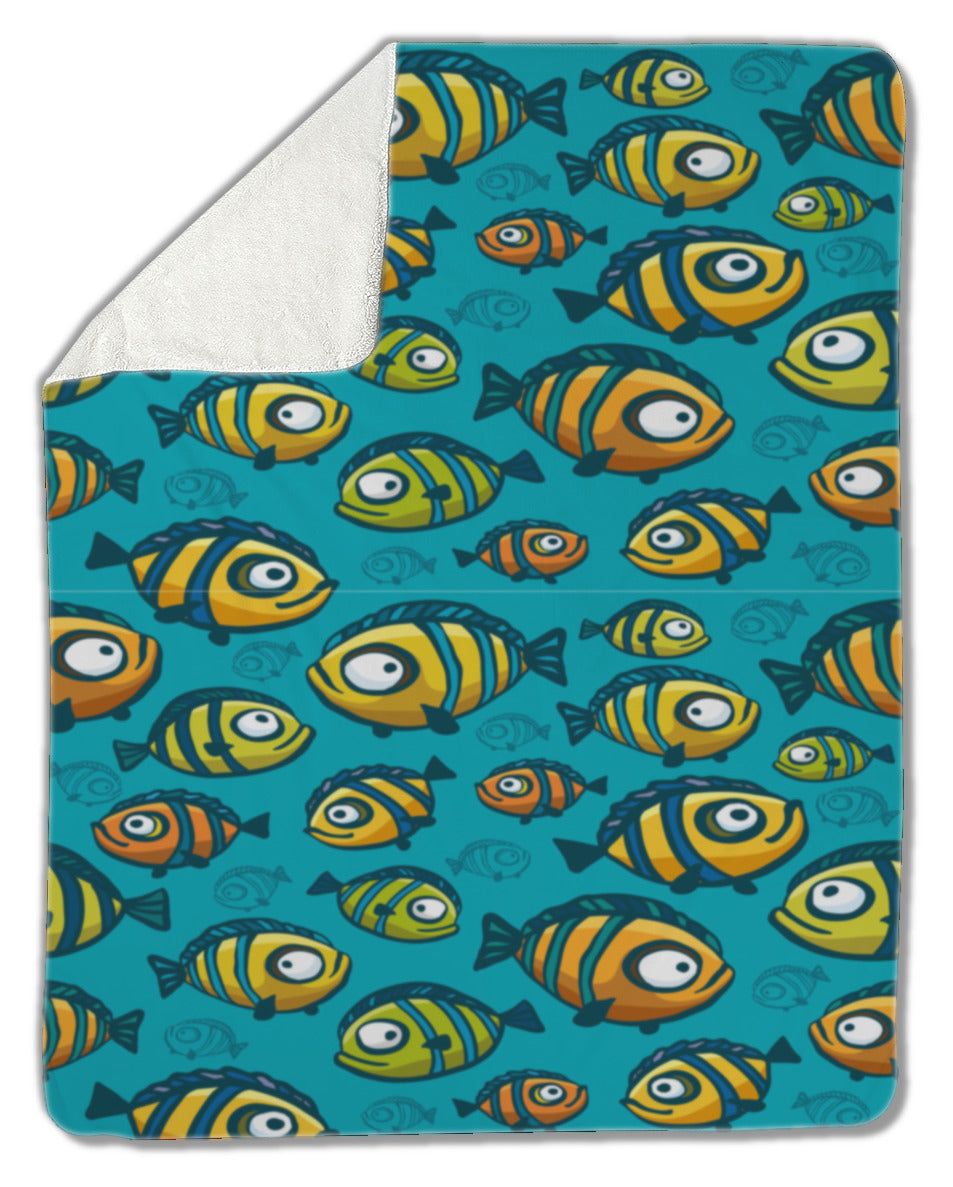Blanket, Fish pattern