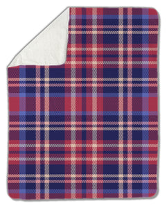 Blanket, Plaid pattern