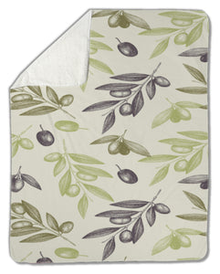 Blanket, Olive tree twigs