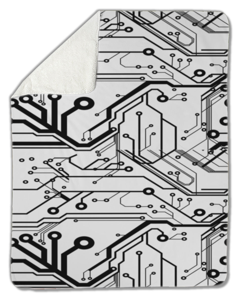 Blanket, Printed Circuit Board Pattern